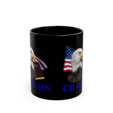 Load image into Gallery viewer, CHAPLAIN Black Mug 15oz
