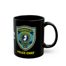Load image into Gallery viewer, POLICE CHIEF Black Mug 15oz
