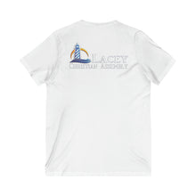 Load image into Gallery viewer, Ladies Jersey Short Sleeve V-Neck Tee