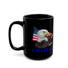 Load image into Gallery viewer, CHAPLAIN Black Mug 15oz