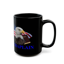 Load image into Gallery viewer, CHAPLAIN Black Mug 15oz