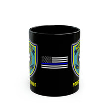 Load image into Gallery viewer, POLICE CHIEF Black Mug 15oz