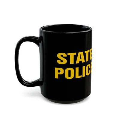 STATE POLICE Black mug 11oz