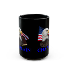 Load image into Gallery viewer, CHAPLAIN Black Mug 15oz