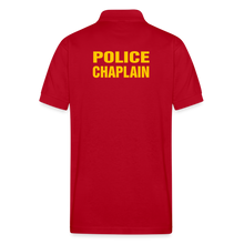 Load image into Gallery viewer, CHAPLAIN Gildan Men’s 50/50 Jersey Polo - red