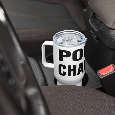 POLICE CHAPLAIN Travel mug with a handle