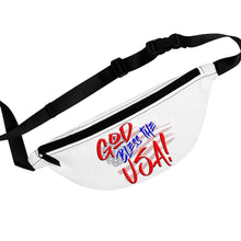 Load image into Gallery viewer, GOD BLESS THE USA Fanny Pack