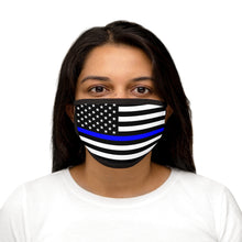 Load image into Gallery viewer, POLICE FLAG Mixed-Fabric Face Mask