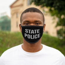 Load image into Gallery viewer, STATE POLICE Mixed-Fabric Face Mask