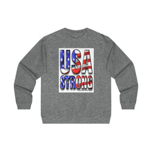 Load image into Gallery viewer, USA STRONG MEN&#39;S SWEATSHIRT