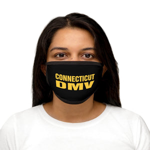 CT DMV Mixed-Fabric Face Mask