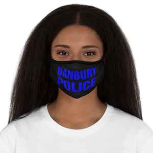 DANBURY POLICE Fitted Polyester Face Mask