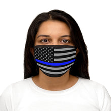 Load image into Gallery viewer, POLICE FLAG Mixed-Fabric Face Mask