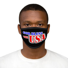 Load image into Gallery viewer, GOD BLESS THE USA Mixed-Fabric Face Mask