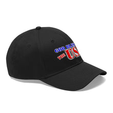Load image into Gallery viewer, GOD BLESS THE USA Twill Hat