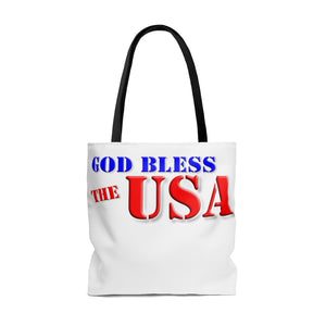 GOD BLESS THE USA Tote Bag