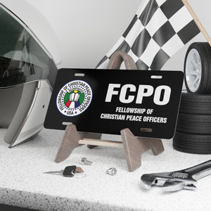 FCPO Vanity Plate