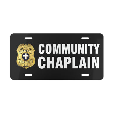 COMMUNITY CHAPLAIN Plate
