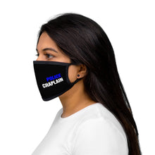 Load image into Gallery viewer, POLICE CHAPLAIN BLUE Mixed-Fabric Face Mask
