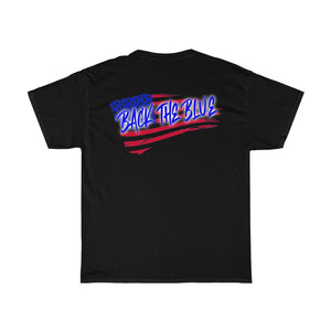 BACK THE BLUE Cotton Tee