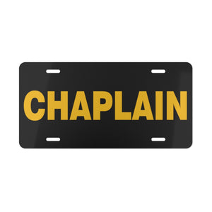 CHAPLAIN Vanity Plate