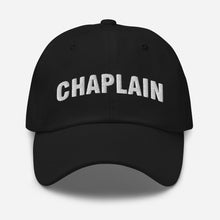 Load image into Gallery viewer, CHAPLAIN EMBROIDERED BALL CAP