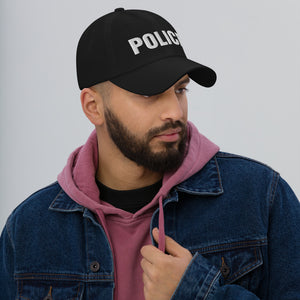 POLICE EMBROIDERED BALL CAP