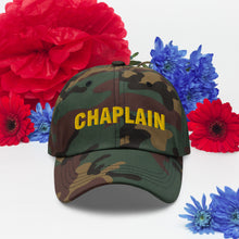 Load image into Gallery viewer, CHAPLAIN EMBROIDERED BALL CAP
