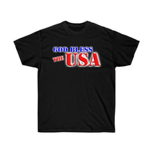 Load image into Gallery viewer, GOD BLESS THE USA Ultra Cotton Tee