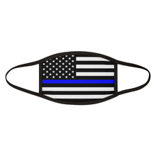 Load image into Gallery viewer, POLICE FLAG Mixed-Fabric Face Mask