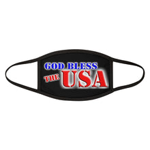 Load image into Gallery viewer, GOD BLESS THE USA Mixed-Fabric Face Mask