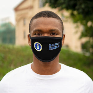 US AIR FORCE VETERAN Mixed-Fabric Face Mask