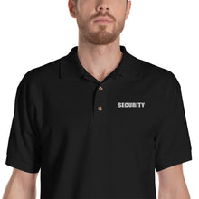 Load image into Gallery viewer, SECURITY Embroidered Polo Shirt