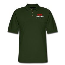 Load image into Gallery viewer, FIRE CHAPLAIN Pique Polo Shirt - forest green
