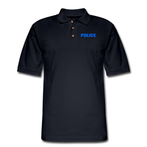 POLICE Pique Polo Shirt - midnight navy