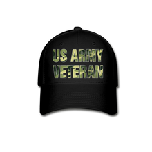 Load image into Gallery viewer, US ARMY VETERAN Cap - black