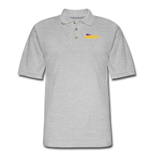 Load image into Gallery viewer, SECURITY Men&#39;s Pique Polo Shirt - heather gray