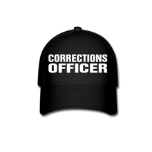 Load image into Gallery viewer, CORRECTIONS OFFICER Cap - black