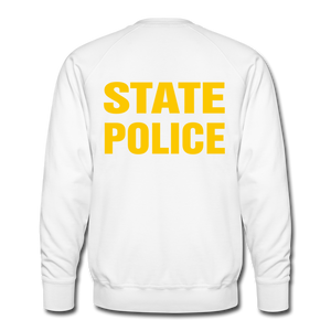 STATE POLICE Premium Sweatshirt - white