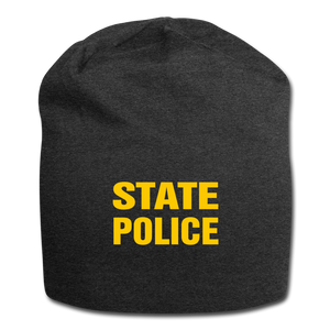 STATE POLICE Jersey Beanie - charcoal grey