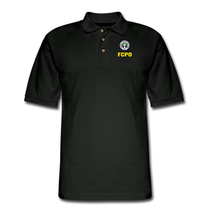 FCPO Men's Pique Polo Shirt - black