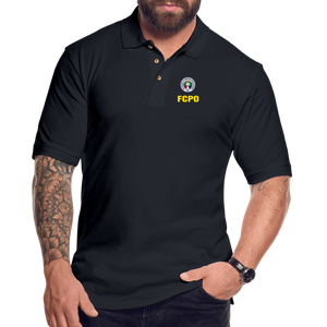 FCPO Men's Pique Polo Shirt - midnight navy