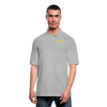 Load image into Gallery viewer, CHAPLAIN Pique Polo Shirt - heather gray