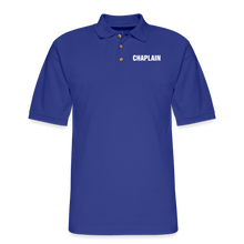 Load image into Gallery viewer, CHAPLAIN Pique Polo Shirt - royal blue