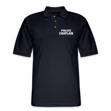 Load image into Gallery viewer, POLOCE CHAPLAIN Pique Polo Shirt - midnight navy
