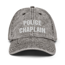 Load image into Gallery viewer, POLICE CHAPLAIN Cotton Twill Cap