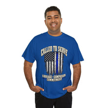 Load image into Gallery viewer, Called to Serve Thin Blue Line T-Shirt
