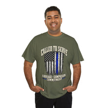 Load image into Gallery viewer, Called to Serve Thin Blue Line T-Shirt