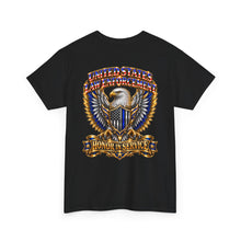 Load image into Gallery viewer, United States Law Enforcement Honor in Service Eagle 2 sides T-Shirt