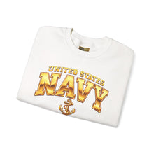 Load image into Gallery viewer, United States Navy Anchor Crewneck Sweatshirt